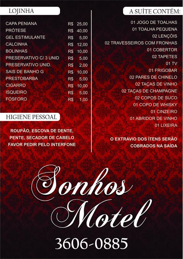 Sonhos Motel (Adults Only) Colombo Exteriér fotografie